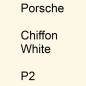 Preview: Porsche, Chiffon White, P2.